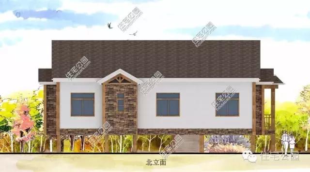 自建房20w装修中式,实用的自建小屋