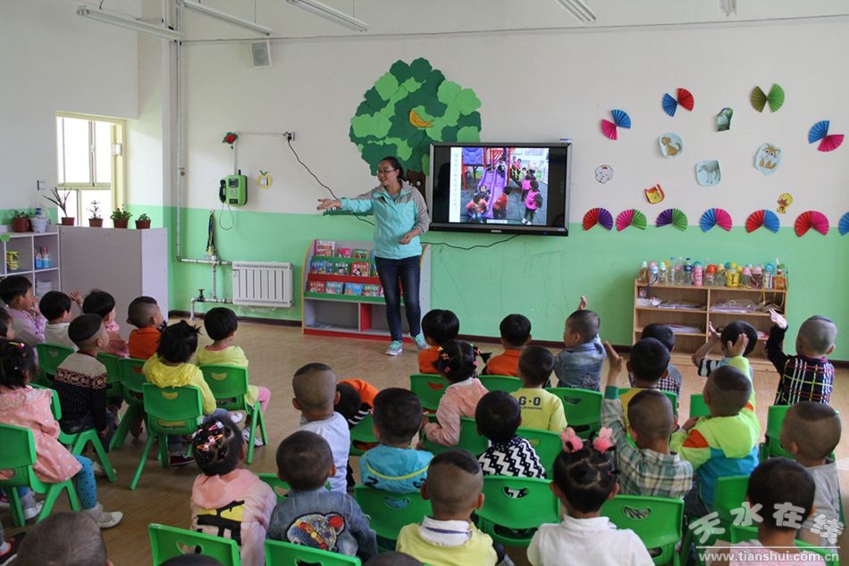 天水市十大“最美乡村幼儿园”候选:滩歌镇中心幼儿园,图