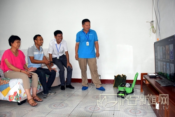 济宁移动光纤宽带进村户“魔百和”网络电视获点赞