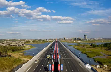 长春一座桥的图片,长春有个非常美的桥