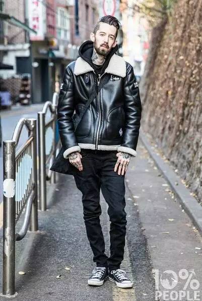 复古保暖夹克,belstaff剪羊毛飞行员夹克