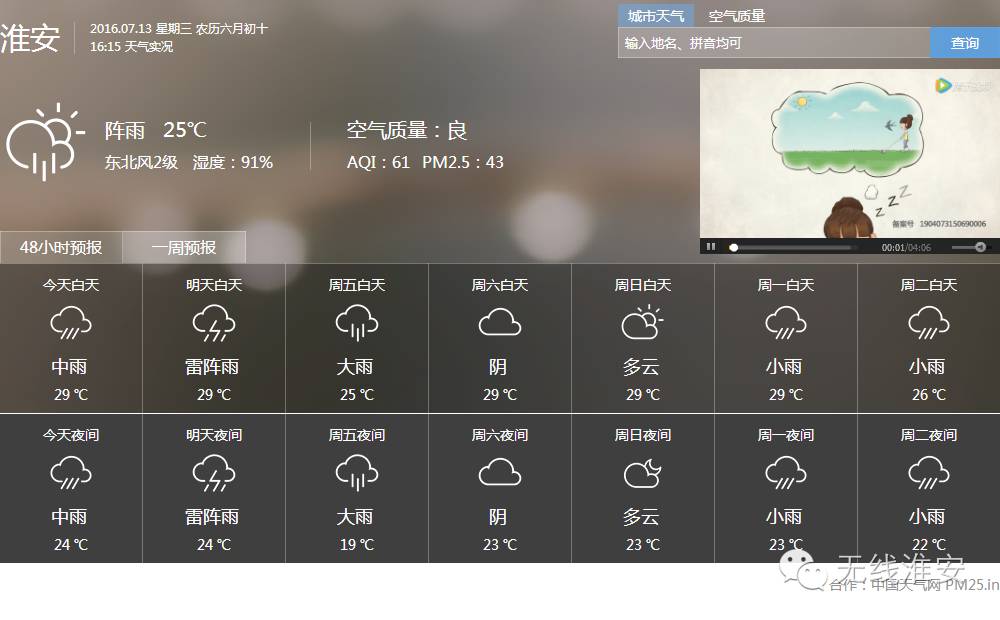 淮安今天雨要持续到什么时候,淮安天气入梅时间