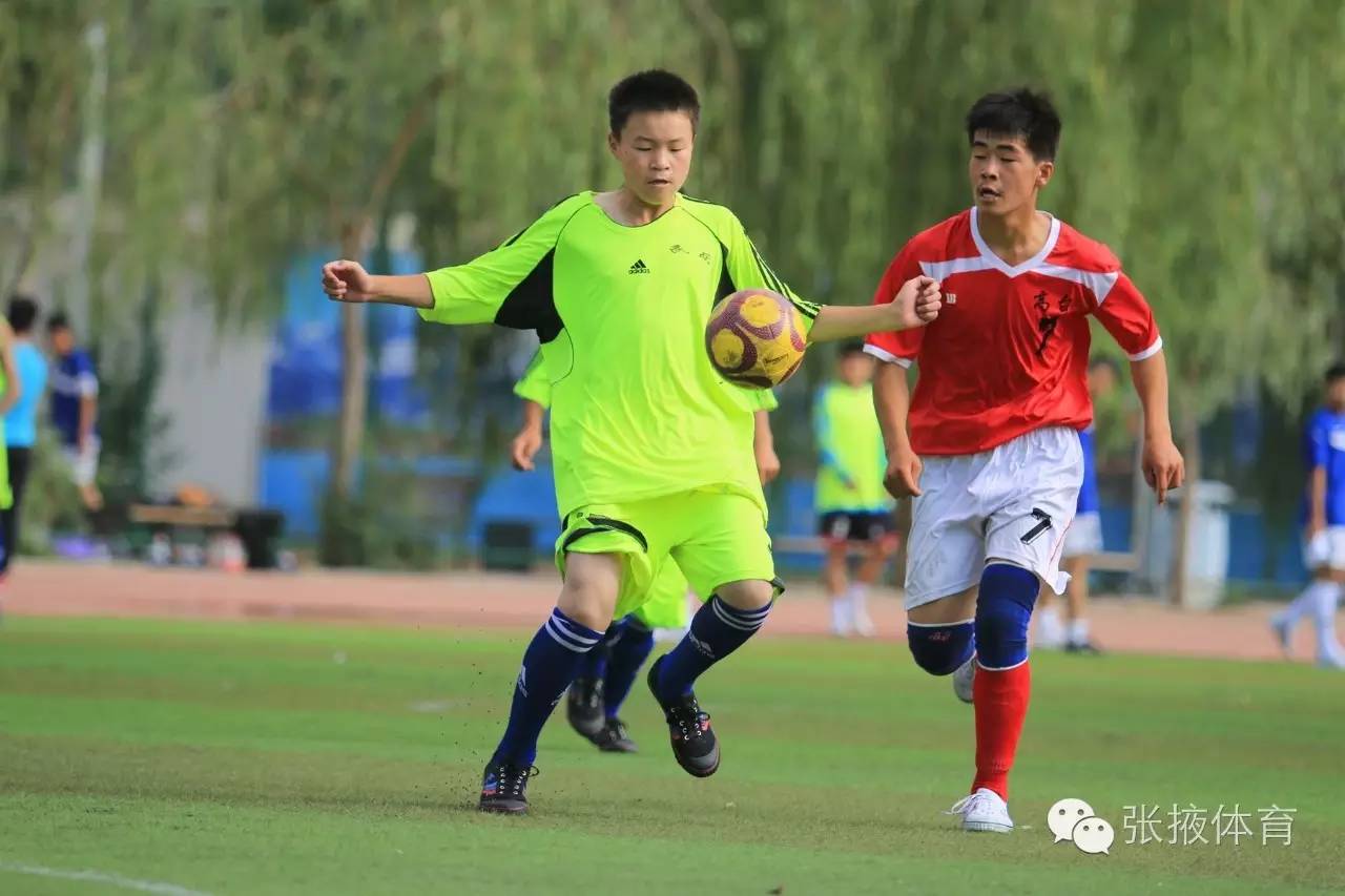精彩花絮张掖市第四届运动会男子足球比赛