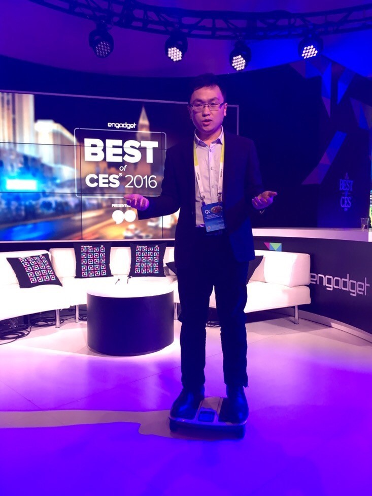 融资1000万他的4轮平衡车5.5kg转弯灵活度80%流水累计9千多万