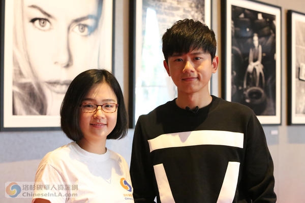 160723如星星闪耀在云中的Angel洛杉矶华人资讯网独家采访张杰