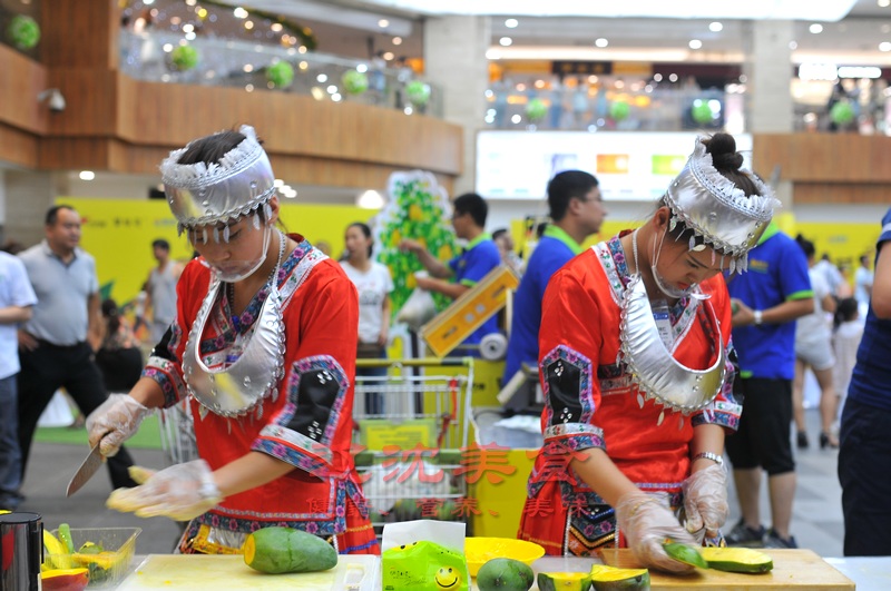 攀枝花芒果节开幕,攀枝花芒果采摘节开幕