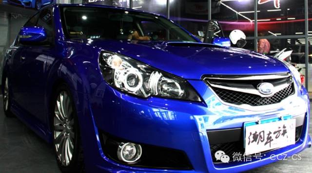 斯巴鲁汽车改色漆推荐,斯巴鲁橘色内饰改装效果图