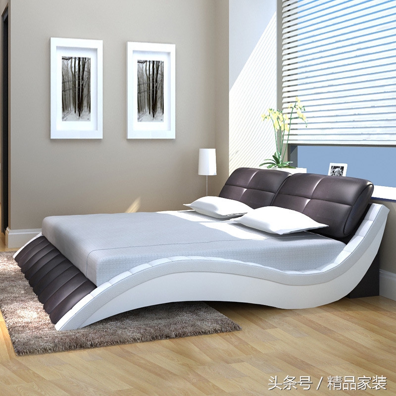 实木床布艺床,实木床好皮床好