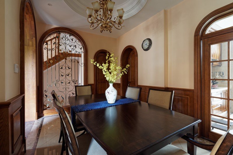 美式轻奢硬装100平,6万软装硬装90平