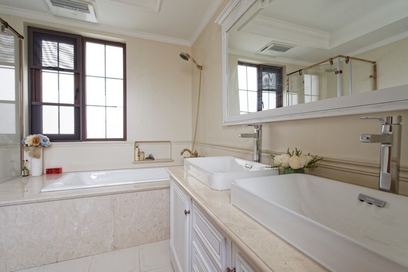 美式轻奢硬装100平,6万软装硬装90平