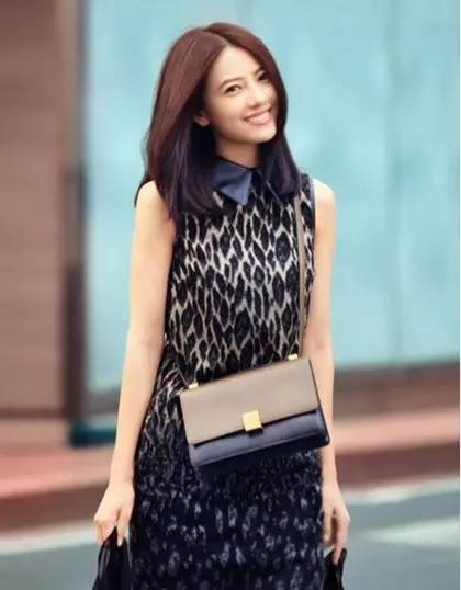 高圆圆合作包包,高圆圆范冰冰秀恩爱