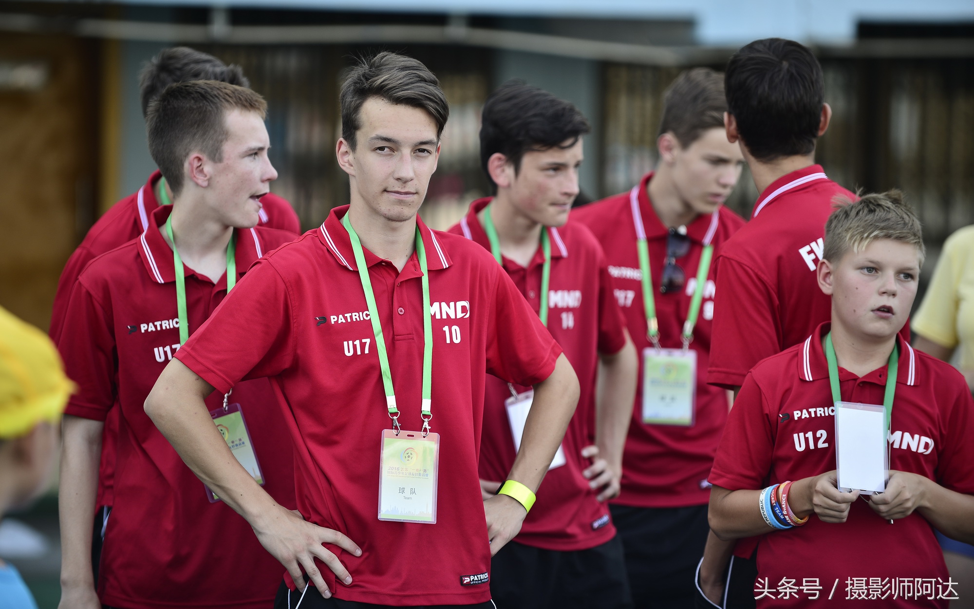 “一带一路”国际青少年足球赛在锡举行外国小帅哥很养眼