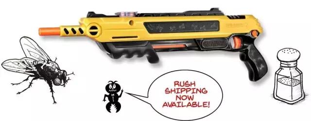 自从买了这把枪,居然嫌家里的苍蝇太少了,它到底有多好玩?