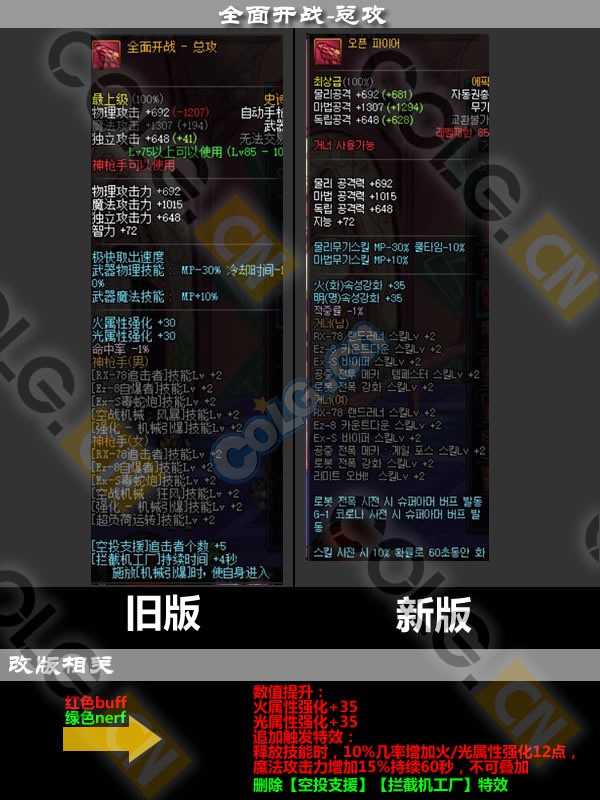 2021体验服更新了什么,10.19装备改版韩服国服啥时候更新