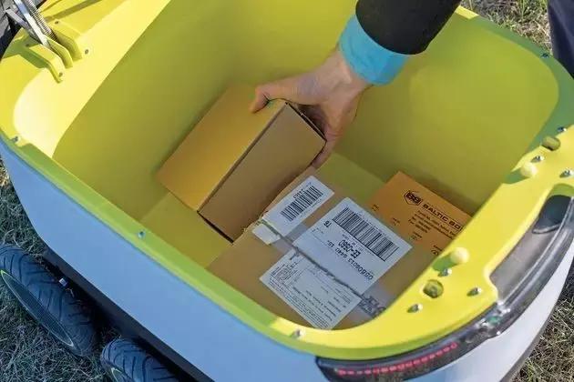 前Skype创始人发明了一款自动送货机器人