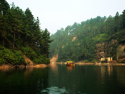 白云山林海风景,资中县白云山风景区