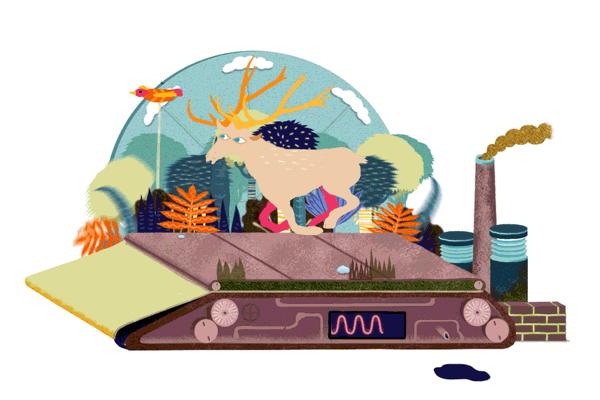 波尔图插画师作品,荷兰艺术家rajacenna一幅画多少钱