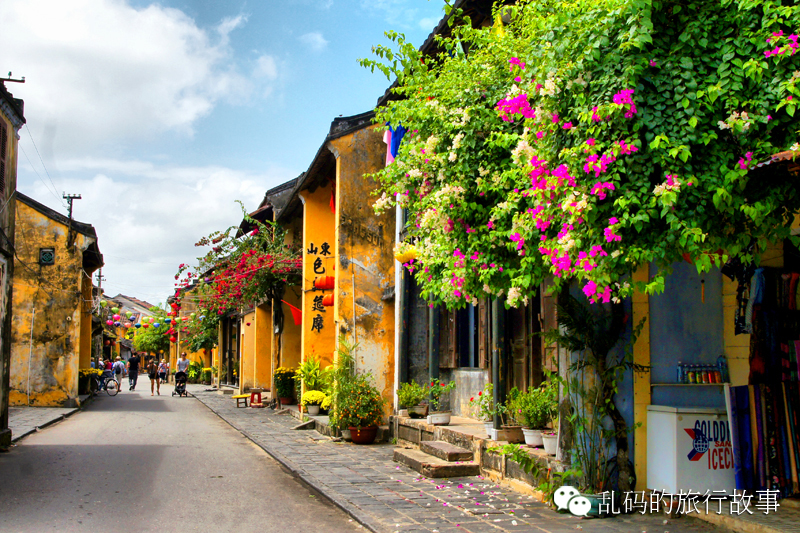 越南会安古城特色,越南会安古城街头