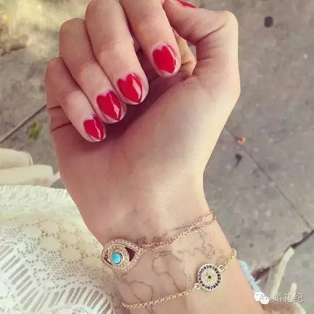 如何秀婚戒,指甲配戒指教程