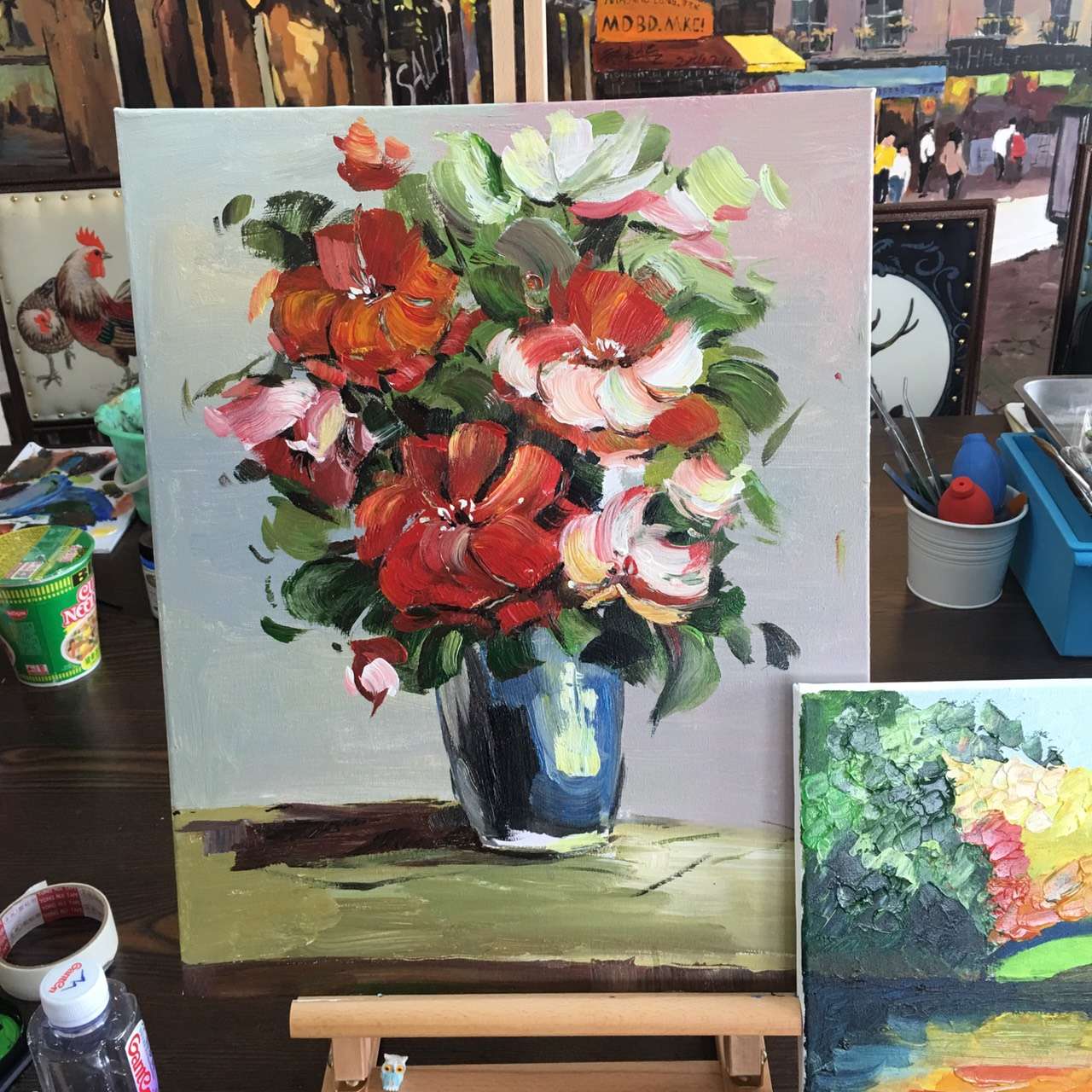 在青蓝树培养艺术“细菌”