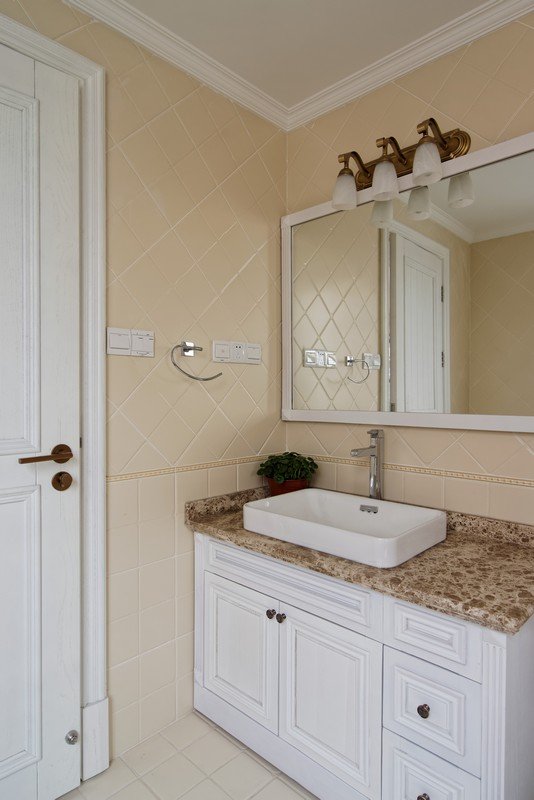 美式轻奢硬装100平,6万软装硬装90平