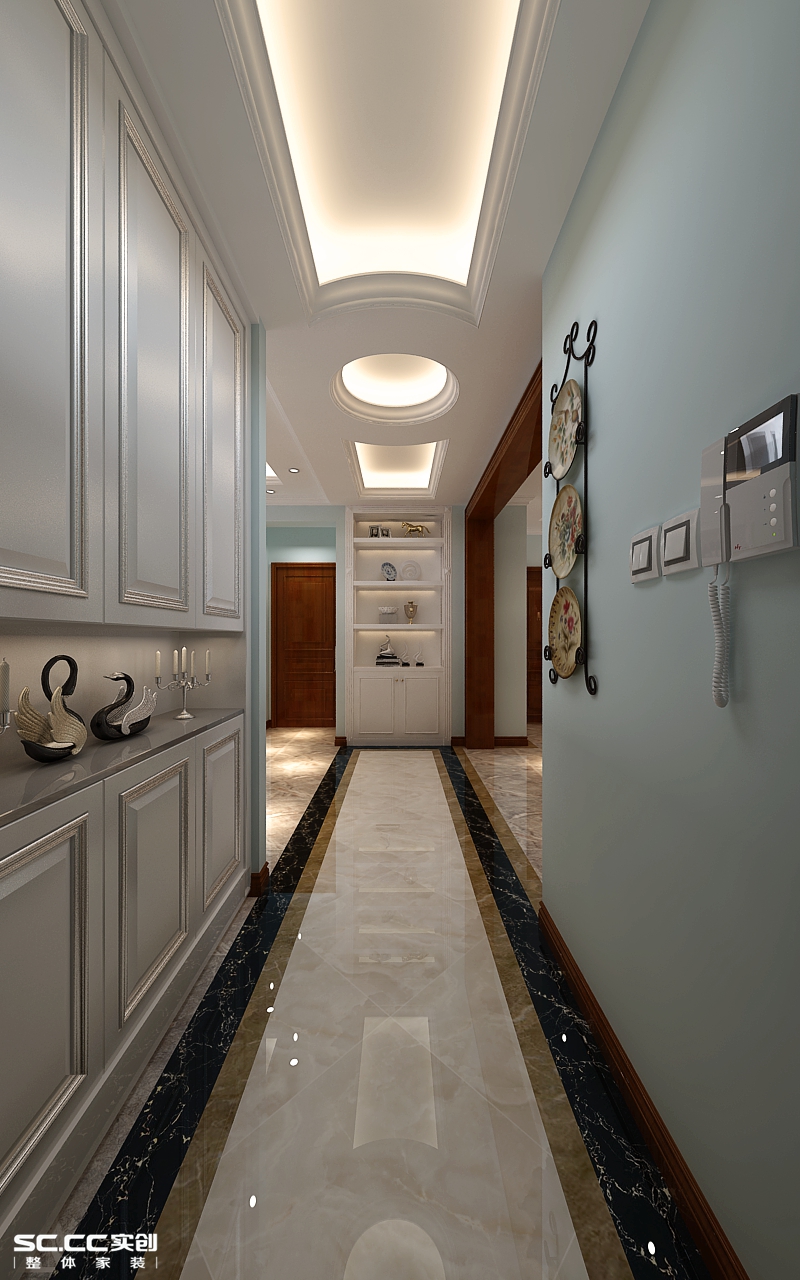 14万简欧装修效果图,14万装修90平方房子效果图