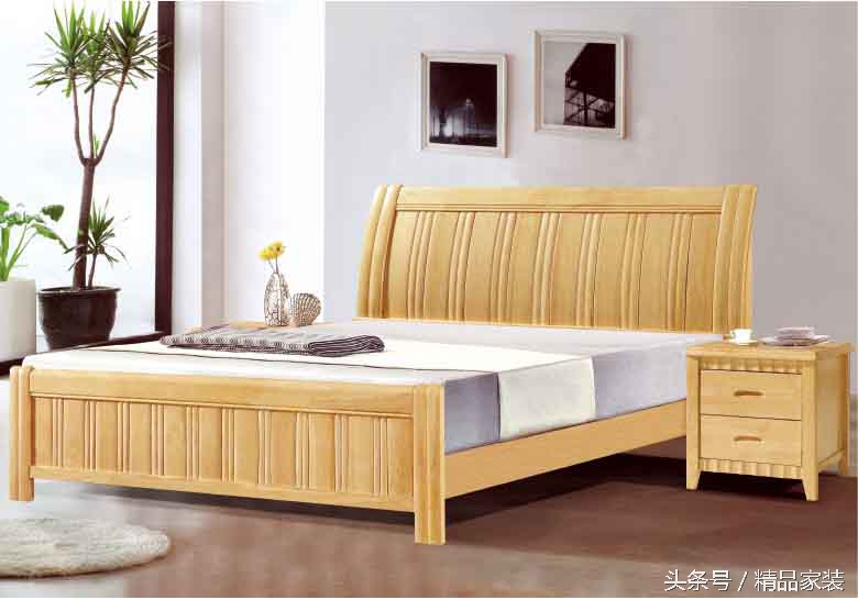 实木床布艺床,实木床好皮床好