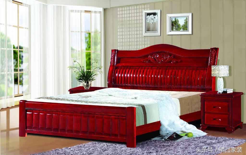 实木床布艺床,实木床好皮床好