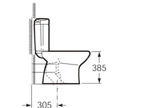 家里马桶坑距测量,已安装的马桶怎么测量坑距