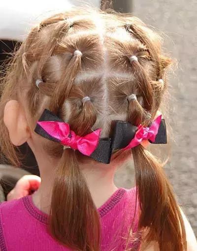儿童头发简单扎法6-12岁自己扎,儿童扎头发教程简单2-3岁