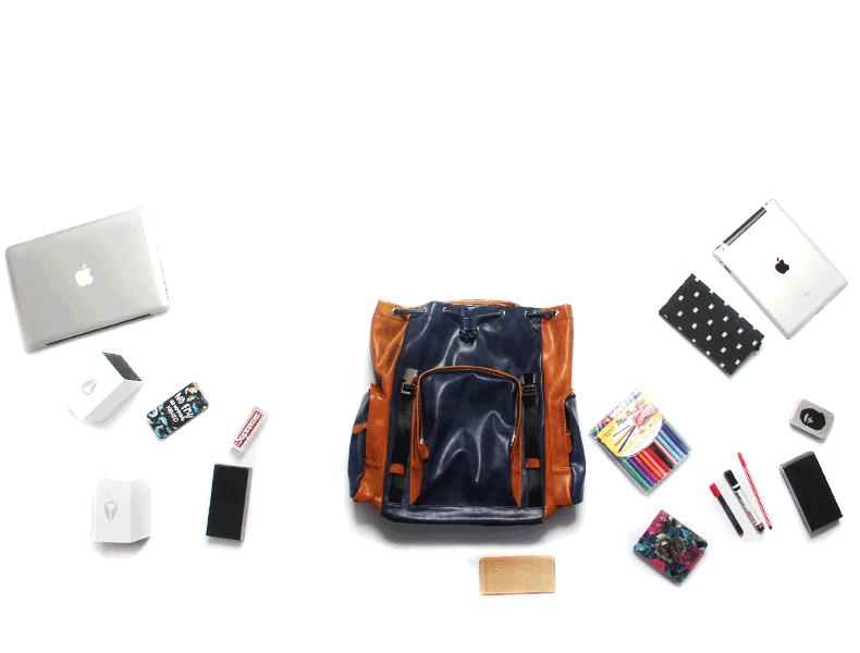 没有双肩包的夏天,小众双肩包出游百搭