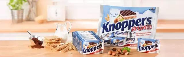 德国knoppers巧克力饼,巧克力威化饼推荐