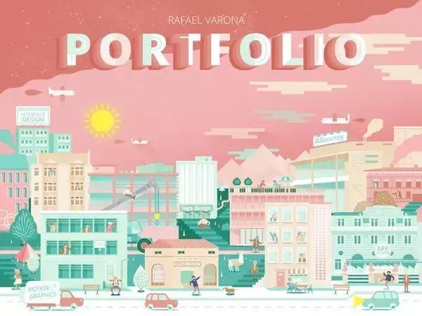 波尔图插画师作品,荷兰艺术家rajacenna一幅画多少钱