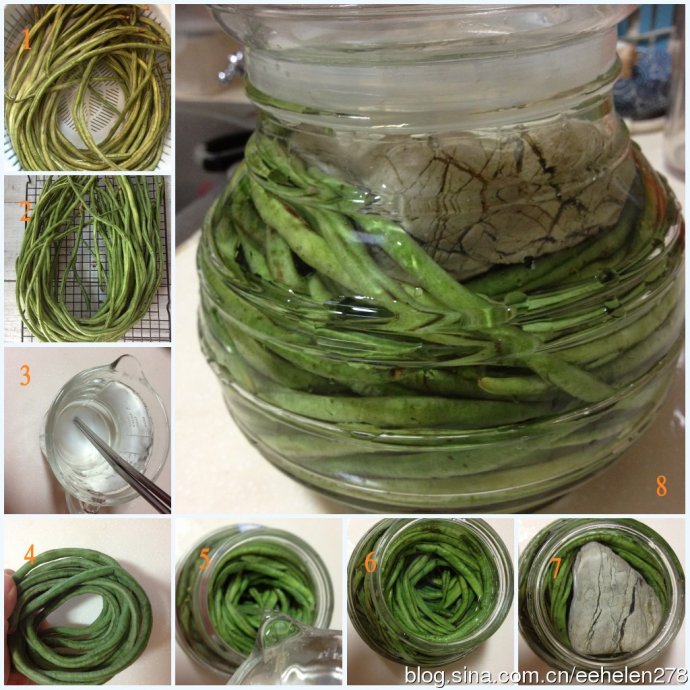 四川酸豆角的腌制方法不会长白毛,酸豆角上面长白毛正常吗