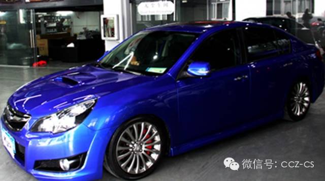 斯巴鲁汽车改色漆推荐,斯巴鲁橘色内饰改装效果图