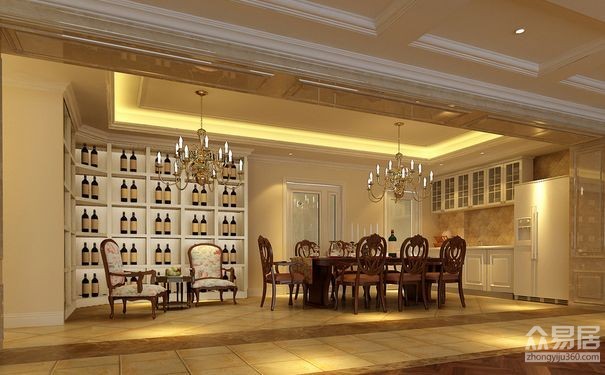 欧式风格装修酒柜效果图片大全,新中式酒柜这样做时尚大气