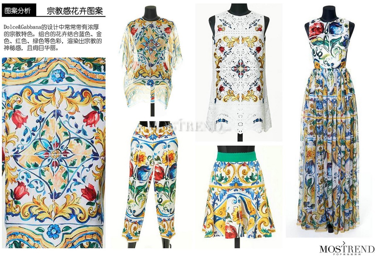 秋冬印花图案趋势,今年比较火的印花图案