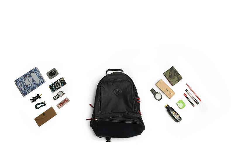 没有双肩包的夏天,小众双肩包出游百搭