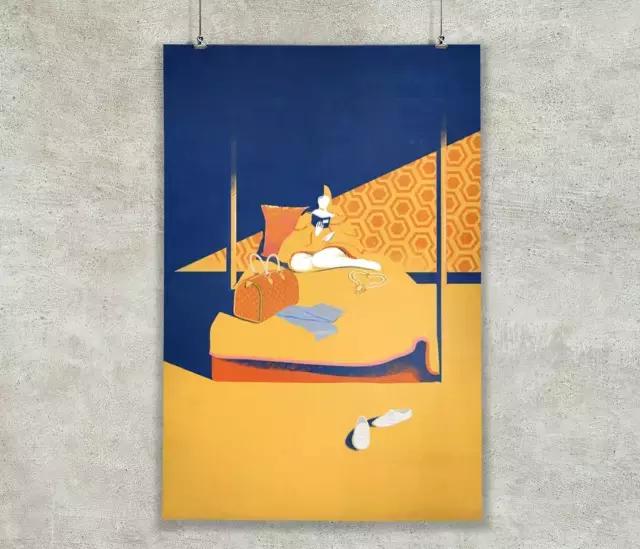 波尔图插画师作品,荷兰艺术家rajacenna一幅画多少钱