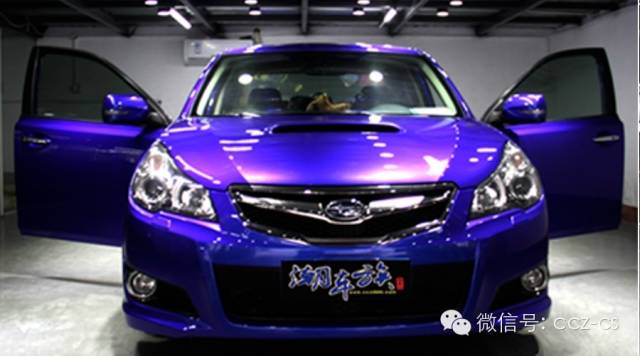 斯巴鲁汽车改色漆推荐,斯巴鲁橘色内饰改装效果图