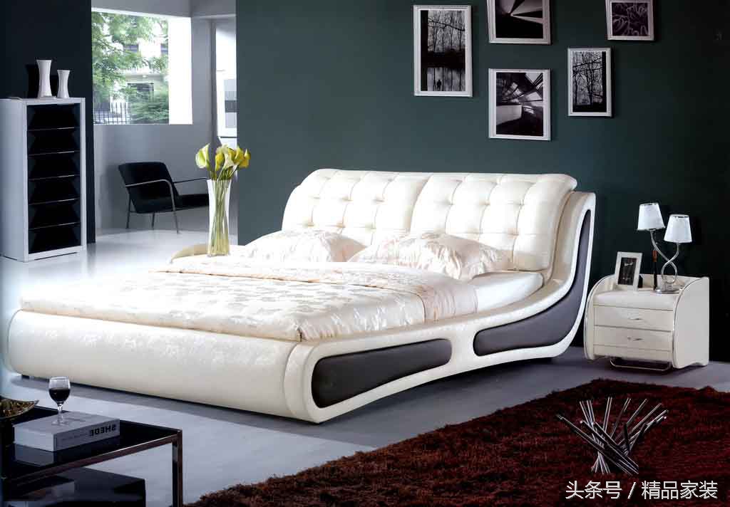 实木床布艺床,实木床好皮床好