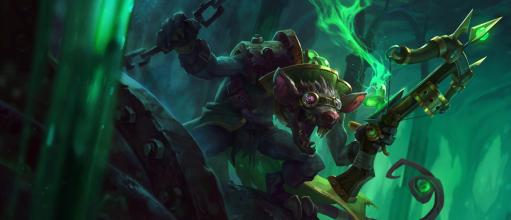 瘟疫之源图奇搞笑视频,英雄联盟瘟疫之源图奇