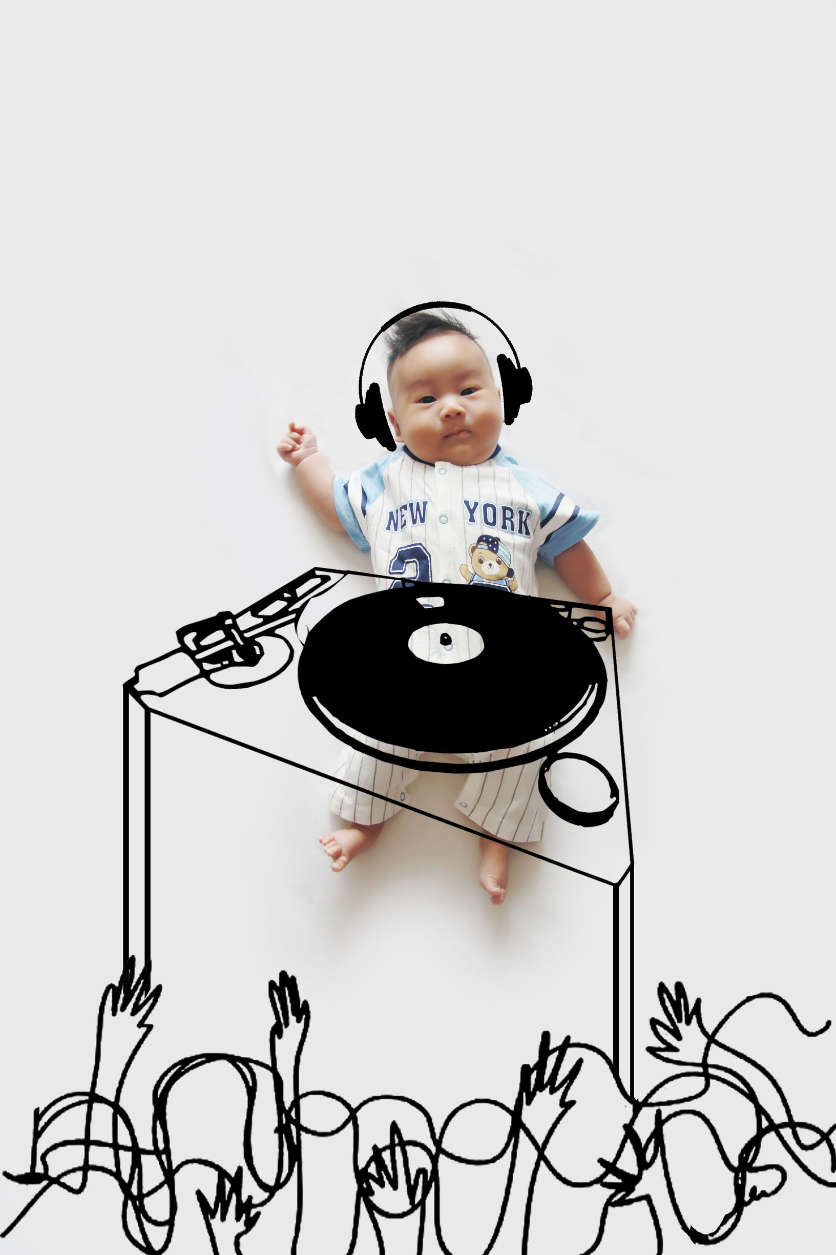 送给满月宝宝的视频,关于宝宝满月的照片