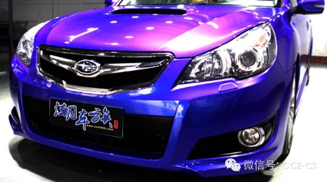 斯巴鲁汽车改色漆推荐,斯巴鲁橘色内饰改装效果图