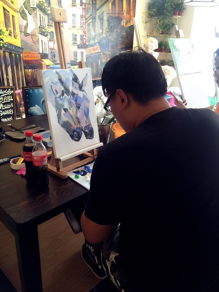 在青蓝树培养艺术“细菌”