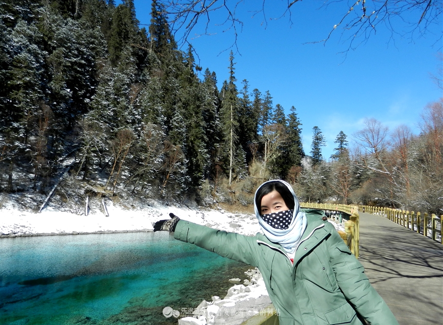 冬日里的九寨沟,冬日的九寨沟