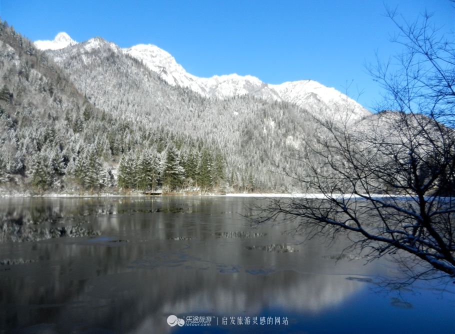 冬日里的九寨沟,冬日的九寨沟