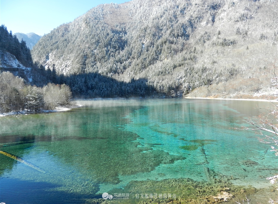 冬日里的九寨沟,冬日的九寨沟