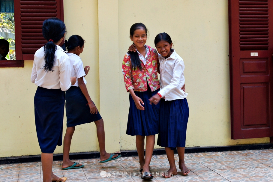 柬埔寨吴哥窟写真,柬埔寨暹粒吴哥高中