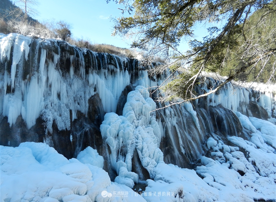 冬日里的九寨沟,冬日的九寨沟